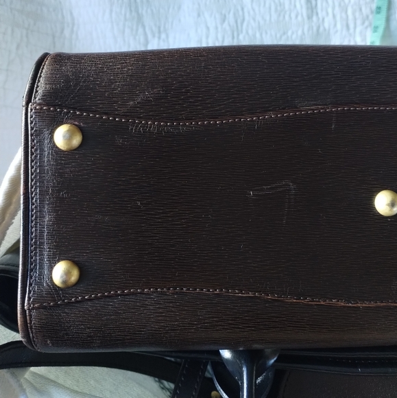 Barry Kieselstein-Cord Vintage Moonstar Brown Leather Tote - Picture 13 of 14